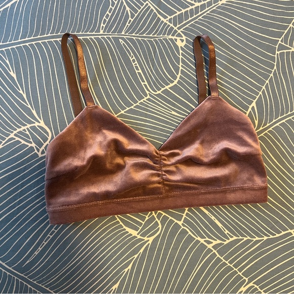 JoyLab Other - Mauve Velvet Bralette